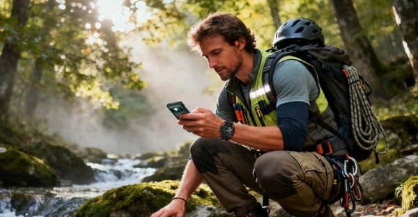 Mega battery rugged phones for long outdoor and field runtime