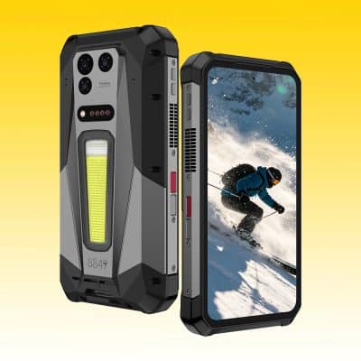 8849 TANK 5 5G Rugged Smartphone with MediaTek Dimensity 9400e Processor, 18GB+512GB, 17600mAh Battery, 220-Lumen DLP Projector, 3K 120Hz AMOLED Display