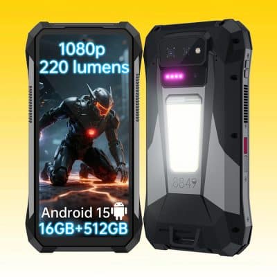 8849 TANK X 5G Rugged Smartphone with MediaTek Dimensity 8200 Processor, 16GB+512GB, 17600mAh Battery, 220-Lumen DLP Projector, 50MP + 64MP Night Vision Cameras
