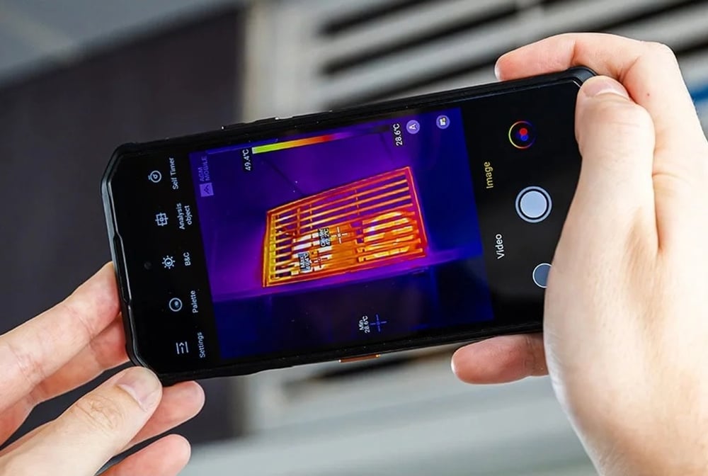 AGM thermal imaging, audio and rugged phone features