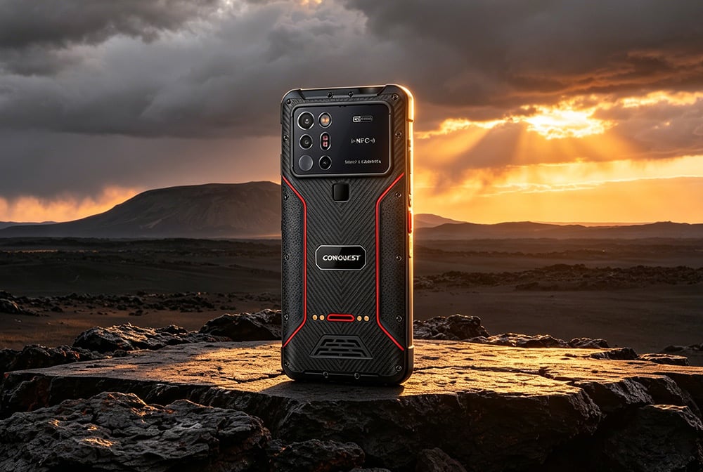 CONQUEST thermal and intrinsically safe phone features