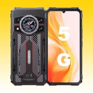 Cubot KingKong 11 5G Dual Displays Rugged Smartphone with MediaTek Dimensity 7025 Processor, 16GB+256GB, 10200mAh Battery, 108MP + 20MP Night Vision Cameras
