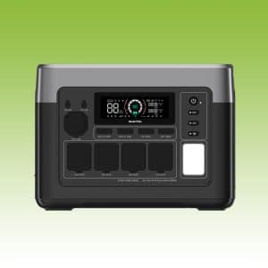 OUKITEL P1500 PLUS Portable Power Station with 1536Wh LiFePO4 Battery, 1800W Pure Sine Wave AC Output, 3600W Surge Power, <10ms UPS, WiFi & Bluetooth App Control, 500W MPPT Solar Input