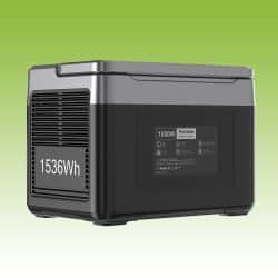 OUKITEL P1500 PLUS Portable Power Station with 1536Wh LiFePO4 Battery, 1800W Pure Sine Wave AC Output, 3600W Surge Power, <10ms UPS, WiFi & Bluetooth App Control, 500W MPPT Solar Input - Image 6