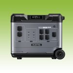 OUKITEL P5000 Pro Portable Power Station with 5120Wh LiFePO4 Battery, 4000W Pure Sine Wave AC Output, 8000W Surge Power, 4200W Fast Recharge, 1000W MPPT Solar Input & UPS Backup