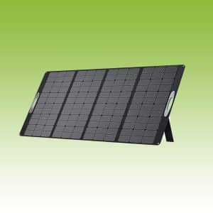 OUKITEL PV400 400W Portable Solar Panel with 24.8% Monocrystalline Silicon Cells, ETFE Lamination, IP68 Waterproof, MC4 Connector and Foldable Design
