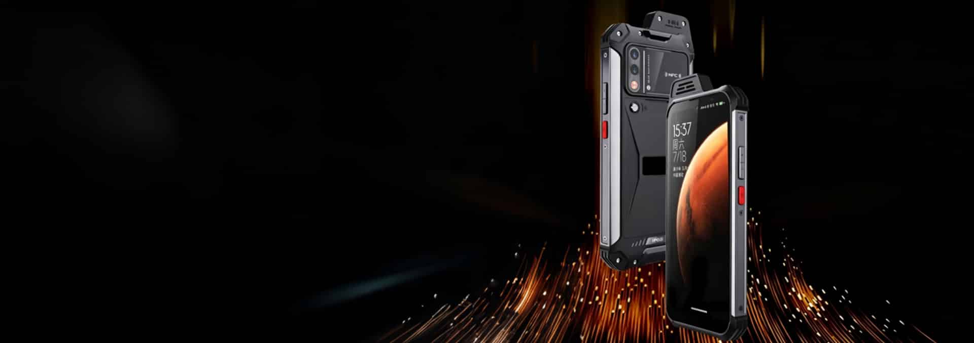 UNIWA W999 removable-battery rugged smartphone