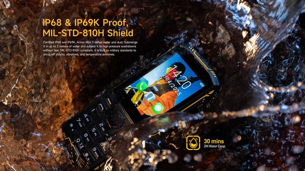 Armor Mini 5 product feature graphic 5