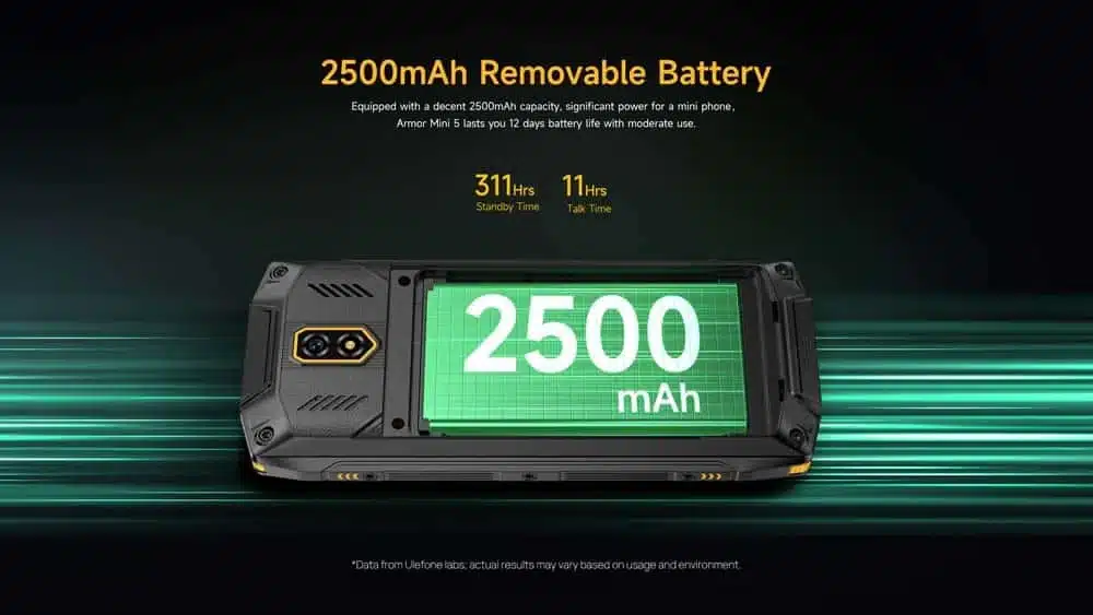 Armor Mini 5 product feature graphic 8