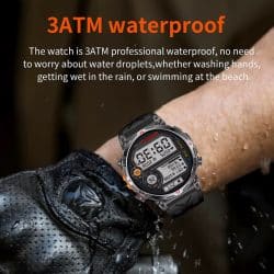 650mAh GPS Smartwatch with 1.56" AMOLED 480×480 Display, 3ATM Waterproof, 107 Sports Modes, 90-Day Standby, Heart Rate Tracking and Bluetooth 5.3 - Image 6