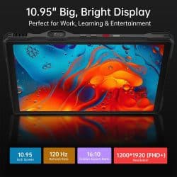 8849 TANK Pad Ultra Rugged 5G Tablet with 1080P 260-Lumen Projector, Dimensity 8200, 23,400mAh Battery, 50MP Camera, 64MP Night Vision, Laser Rangefinder, Android 16 - Image 6
