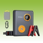 AFERIY GK03 Car Jump Starter 2000A 12V Portable Jump Starter, 27,500mAh Battery Pack, 60W PD Fast Charging, USB Power Bank for Up to 6.0L Gas & 3.0L Diesel Engines