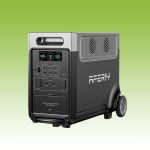 AFERIY P310 Portable Power Station 3600W 3840Wh, Expandable to 11520Wh LiFePO4 Solar Generator with 15 Outputs, 10ms UPS, 2000W Solar Input and App Control