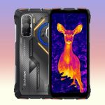 Blackview ROCK 3 Thermal lmaging Rugged Phone with MediaTek Helio G100 Processor, 8GB+256GB, 10000mAh Battery, 6.78" FHD+ 120Hz Display