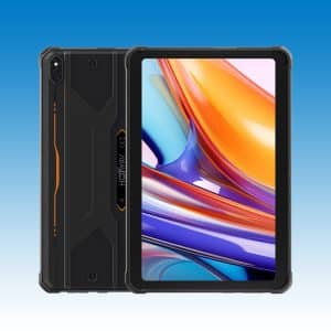 HOTWAV R8 Rugged Tablet, 10.1" HD+ Display, 12GB RAM+128GB ROM, Unisoc T606 Octa-Core Processor, 10,800mAh Large Battery, 13MP Rear Camera, Dual SIM 4G