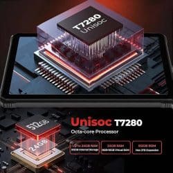 HOTWAV R9 Plus Rugged Tablet, 11" FHD+ Display, 24GB+512GB, Unisoc T7280 Octa-Core, 20080mAh Battery, 64MP Camera, Camping Light, IP68/IP69K, MIL-STD-810H - Image 9