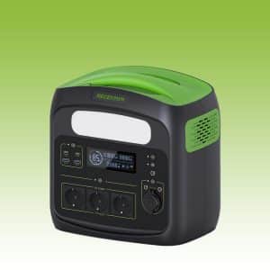 NECESPOW 700W Portable Power Station, 483.84Wh LiFePO4 Solar Generator with 100W USB-C PD, 700W Pure Sine Wave AC Output, 10-Port Backup Battery
