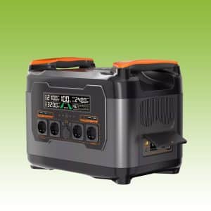 Newsmy S2400 2400W Portable Power Station 2048Wh All-in-One Balcony Solar Power System with Built-in Micro Inverter, Home Energy Storage Battery Backup and UPS Power Supply