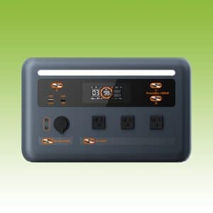 OSCAL PowerMax 1800 SE Portable Power Station with 1024Wh LiFePO4 Battery, 1800W Pure Sine Wave Inverter, 3600W Surge Power, 800W Solar Charging and 0.01s UPS Backup