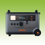 OSCAL PowerMax 3600 SE Portable Power Station with 3600Wh LiFePO4 Battery, 3600W Pure Sine Wave Inverter, 4500W Surge Power and 2400W Solar Input