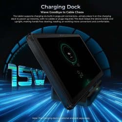 OUKITEL RT10 Industry 5G Rugged Tablet with 11-Inch 120Hz FHD IPS Display, Dimensity 7400X, 25,000mAh Battery, 64MP Camera, 2D Barcode Scanner and Industrial Fingerprint - Image 9