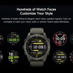 Outdoor AMOLED Smartwatch with Wrist Calling, Built-In LED Light, Digital Compass, Altimeter, Barometer, Fitness Tracking and IP68 Water Resistance - Image 2