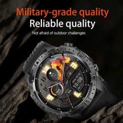 Rugged GPS Smart Watch with Offline Maps, 730mAh Battery, 1.43" AMOLED Display, Bluetooth Calling, Compass, Altimeter and Sports Tracking - Image 4