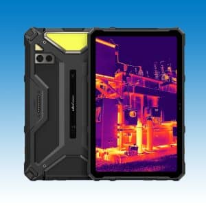 Ulefone Armor Pad 4 Ultra 5G Thermal Rugged Tablet 10.36" 2K Display, 160×120 Thermal Imaging, 11800mAh Battery, 8GB+256GB, Dimensity 6300, IP68/IP69K, Android 15