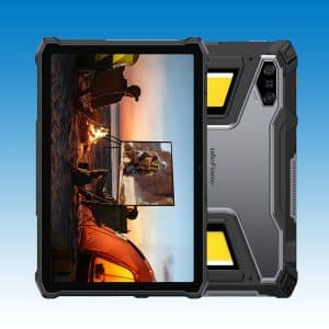 Ulefone Armor Pad 5 Ultra 5G Rugged Tablet with 11" FHD+ Display, Dimensity 7400X, 24200mAh Battery, 200-Lumen Projector and 64MP Night Vision Camera