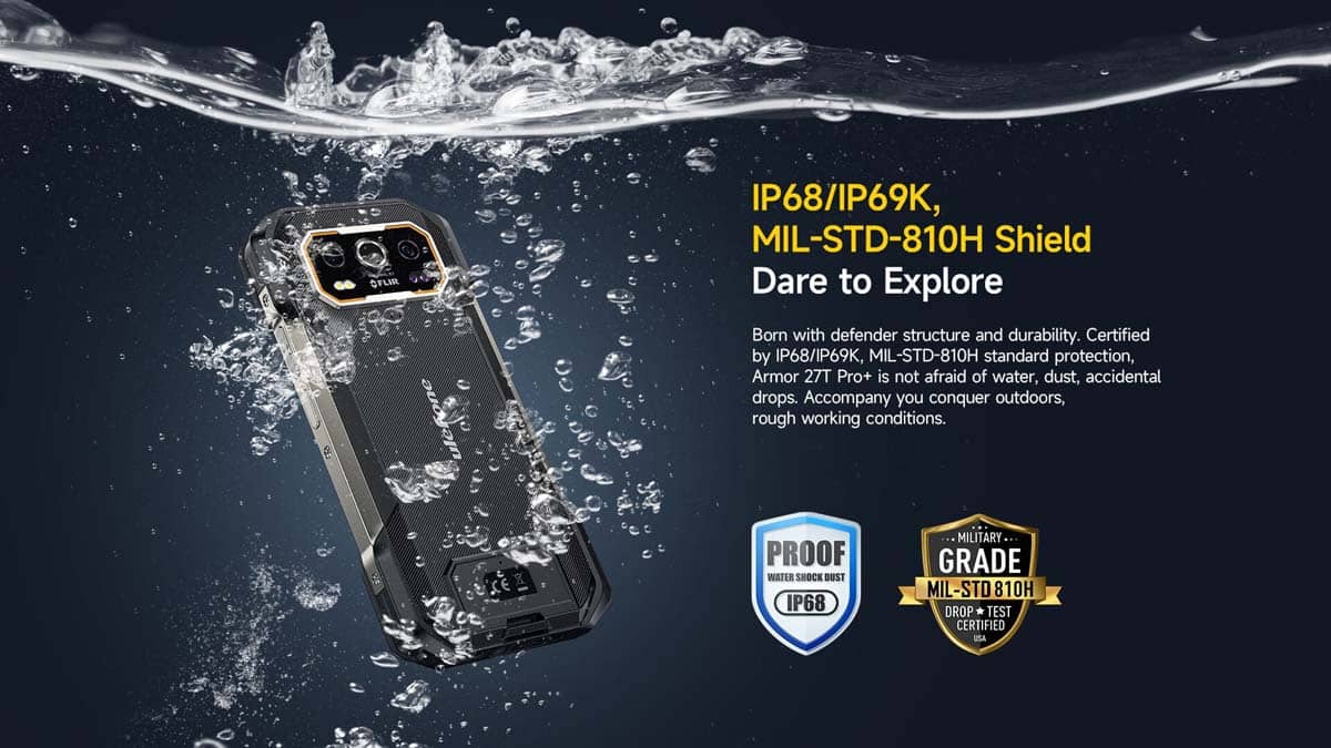 Ulefone Armor 27T Pro+ product feature graphic 16