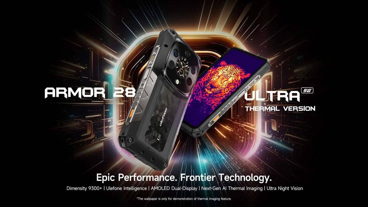 Ulefone Armor 28 Ultra Thermal product feature graphic 1