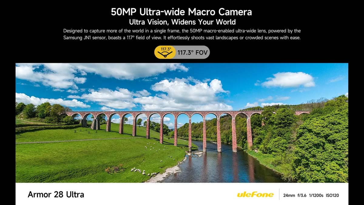 Ulefone Armor 28 Ultra Thermal product feature graphic 22