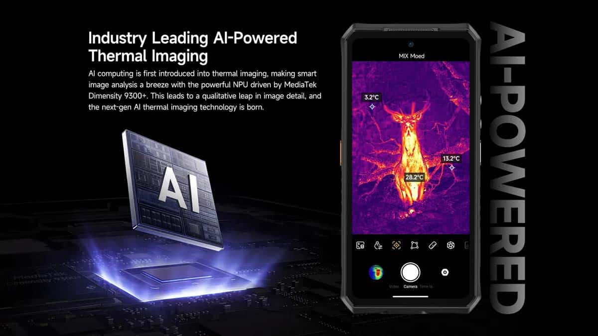 Ulefone Armor 28 Ultra Thermal product feature graphic 31