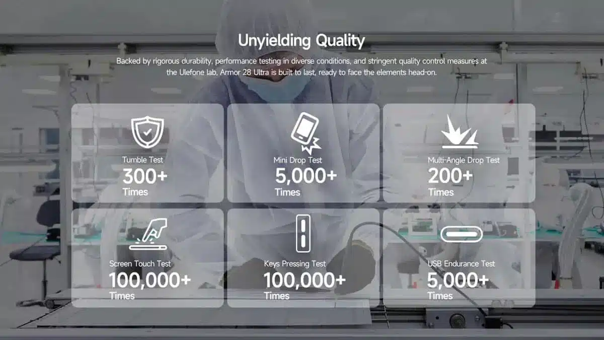 Ulefone Armor 28 Ultra Thermal product feature graphic 61