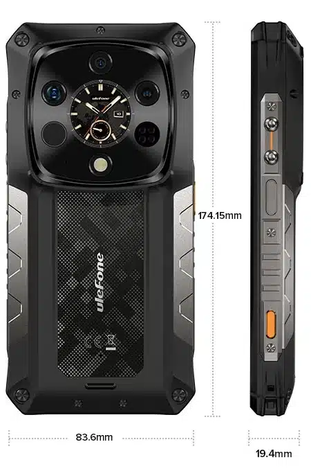 Ulefone Armor 28 Ultra Thermal network specification illustration