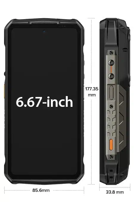 Ulefone Armor 29 Pro Thermal network specification illustration