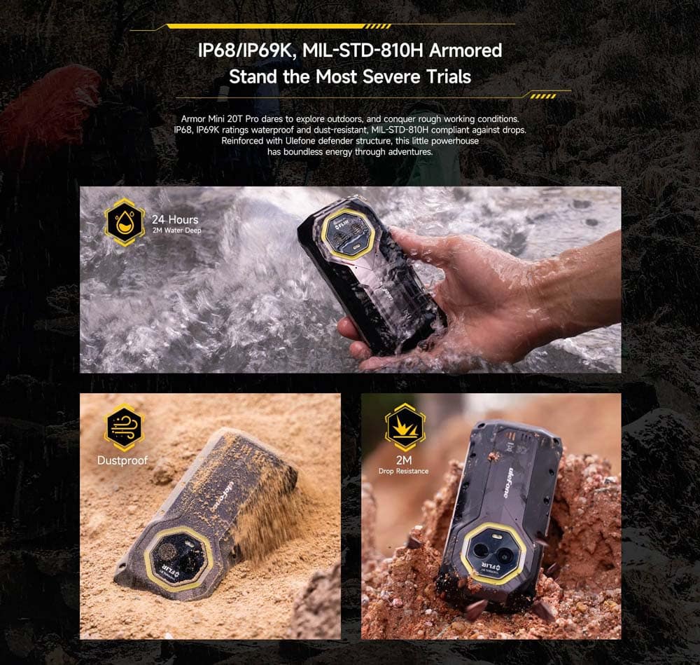 Armor Mini 20T Pro product feature graphic 6