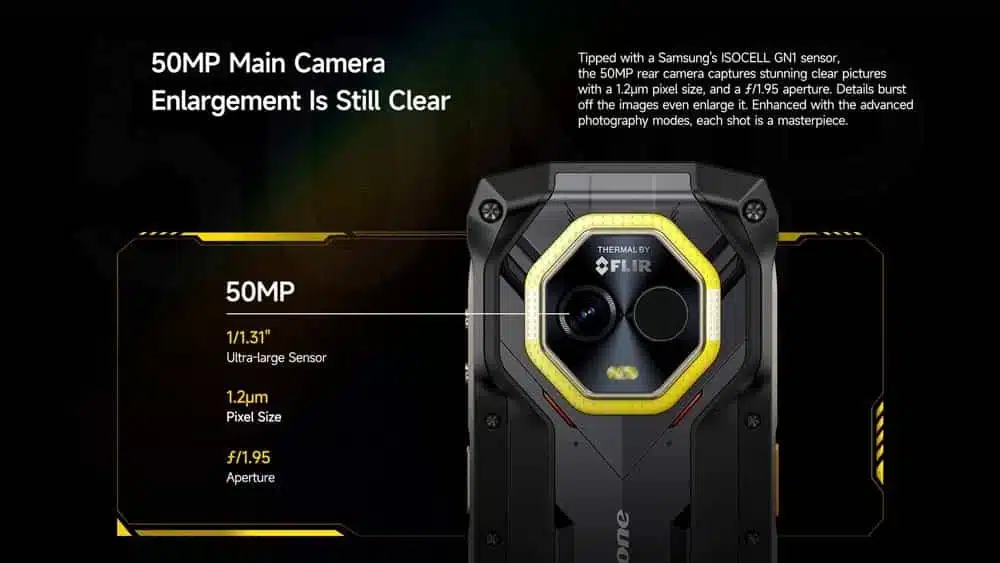 Ulefone Armor Mini 20T Pro product feature graphic 16