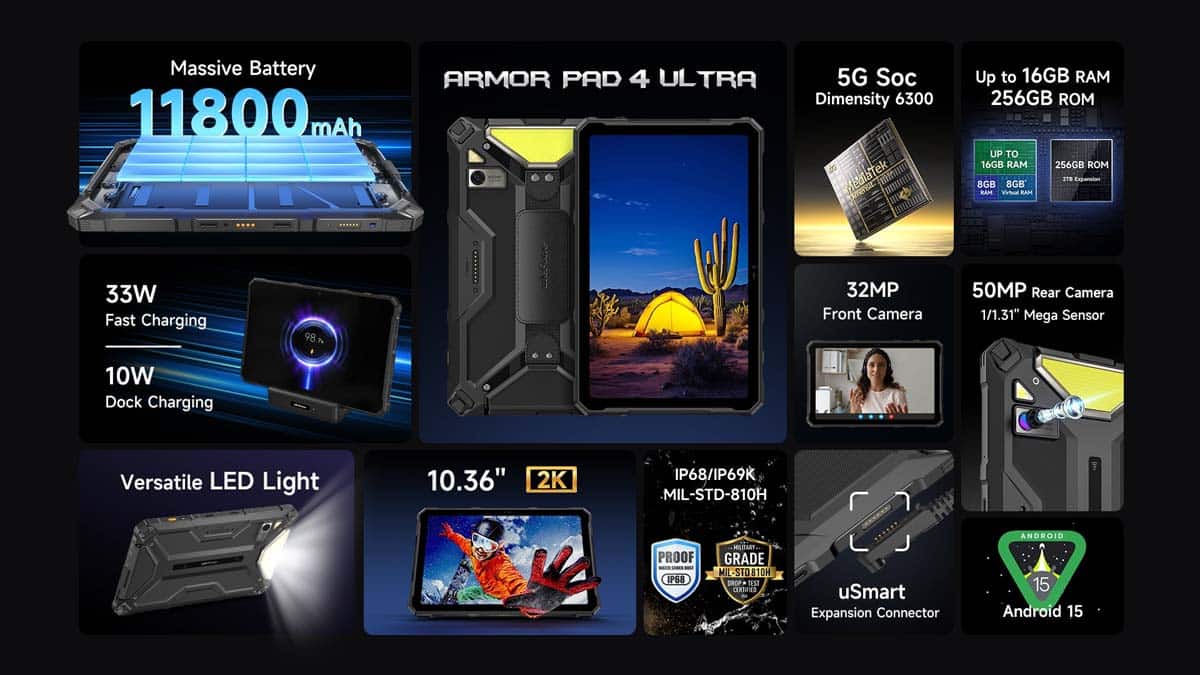 Armor Pad 4 Ultra product feature graphic 2