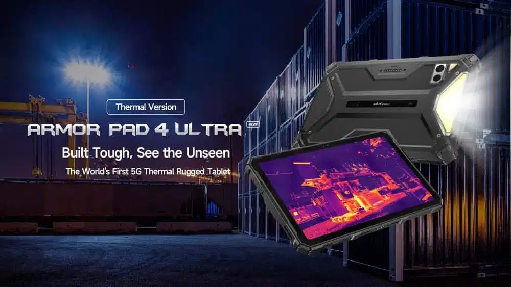 Ulefone Armor Pad 4 Ultra Thermal product feature graphic 1
