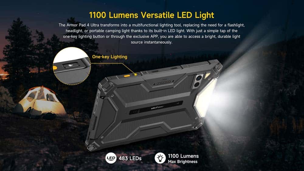 Ulefone Armor Pad 4 Ultra Thermal product feature graphic 28