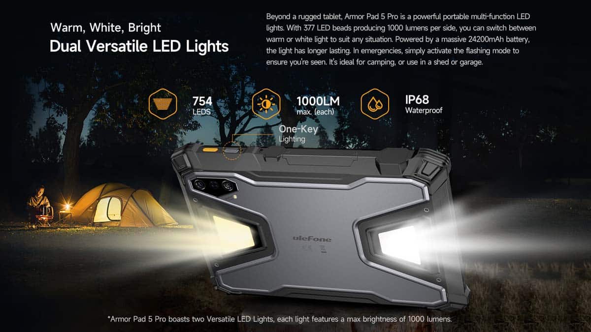 Armor Pad 5 Pro product feature graphic 5