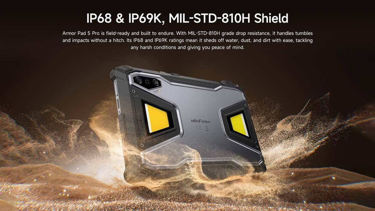 Armor Pad 5 Pro product feature graphic 9