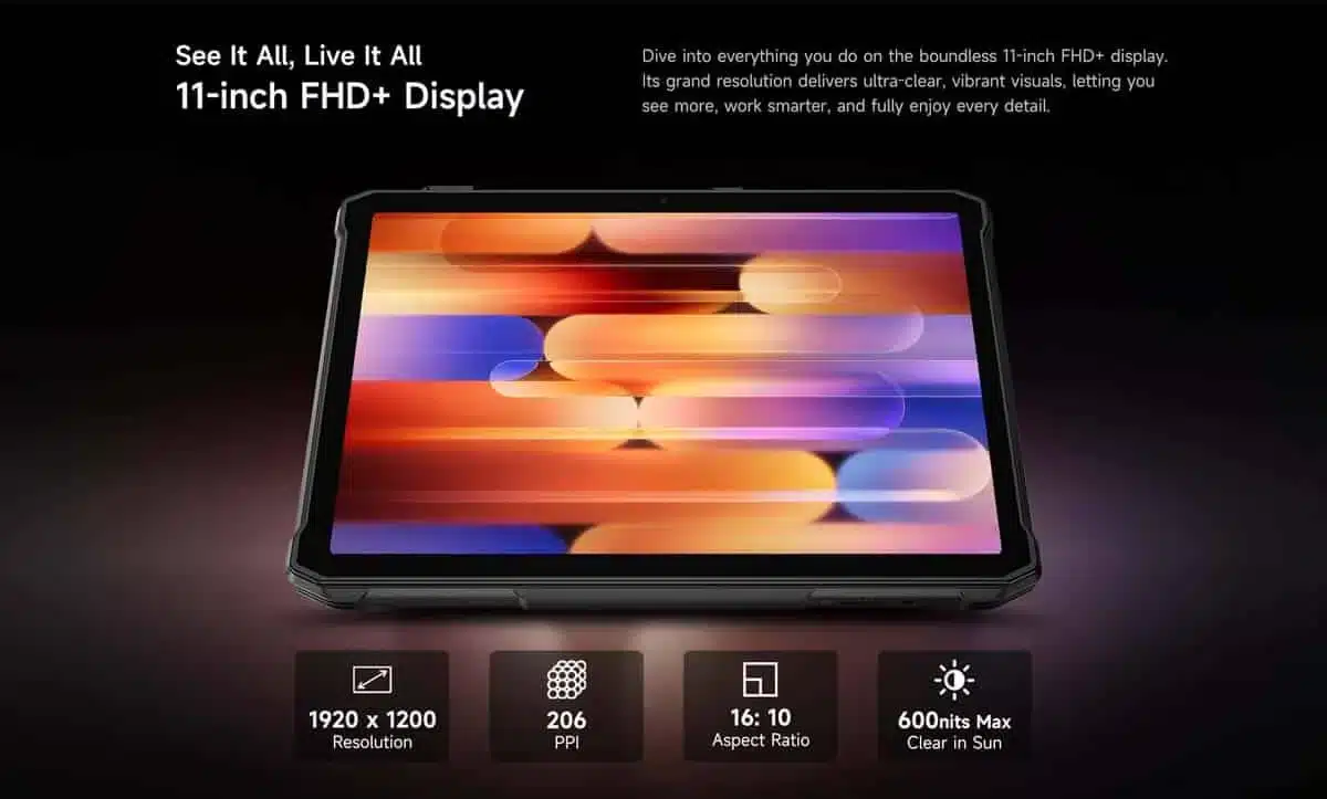 Ulefone Armor Pad 5 Pro product feature graphic 13