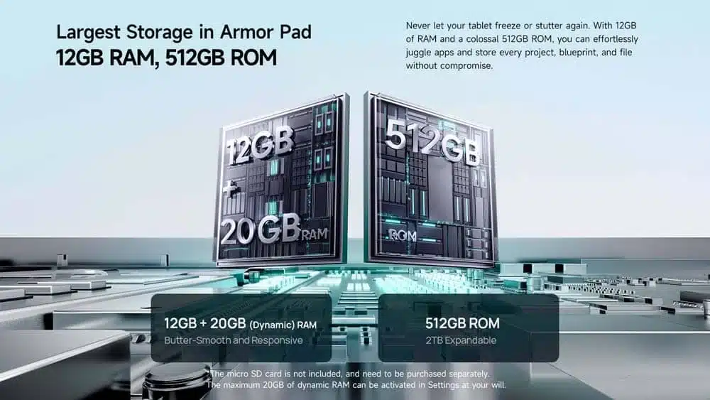 Armor Pad 5 Ultra product feature graphic 23