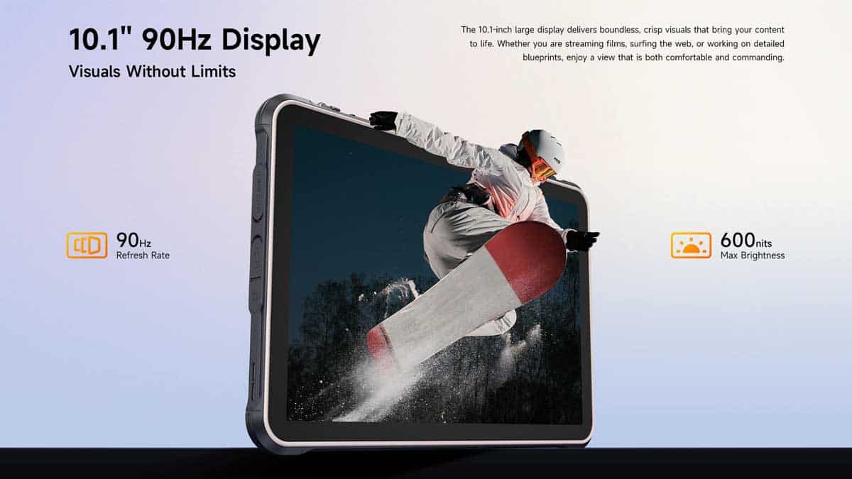 Ulefone RugKing Pad 2 Pro product feature graphic 16