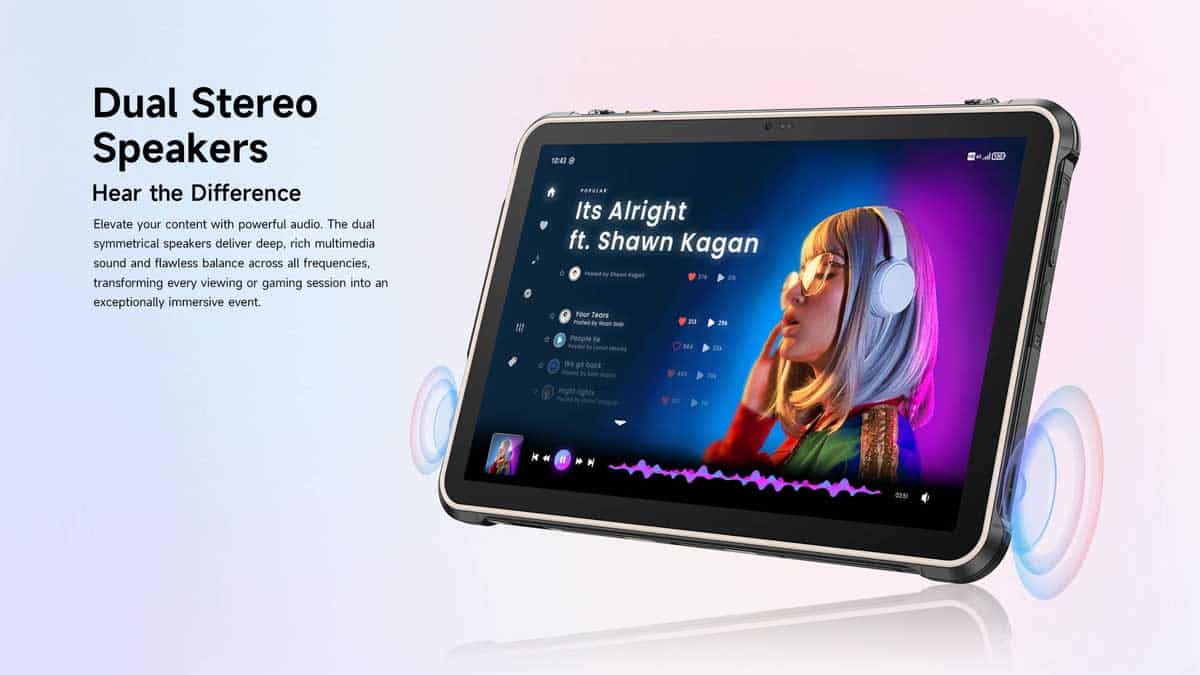 Ulefone RugKing Pad 2 Pro product feature graphic 22