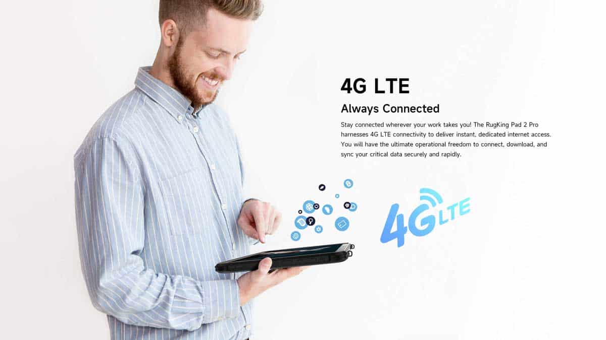 Ulefone RugKing Pad 2 Pro product feature graphic 25