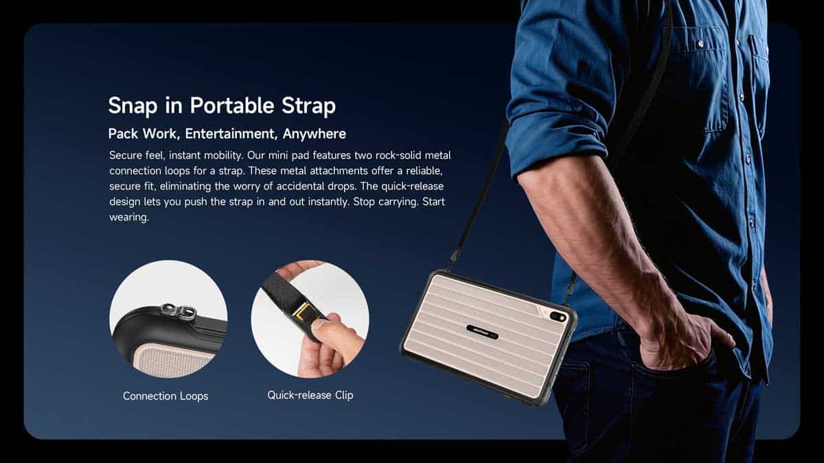 Ulefone RugKing Pad Pro product feature graphic 7