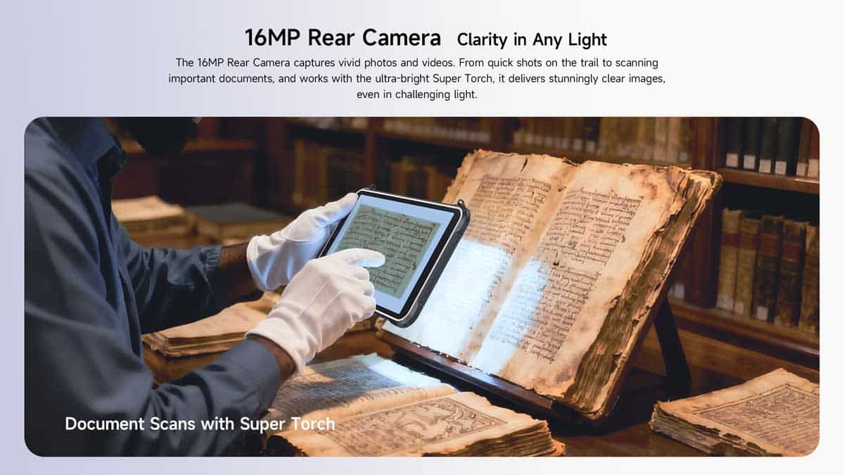 Ulefone RugKing Pad Pro product feature graphic 19